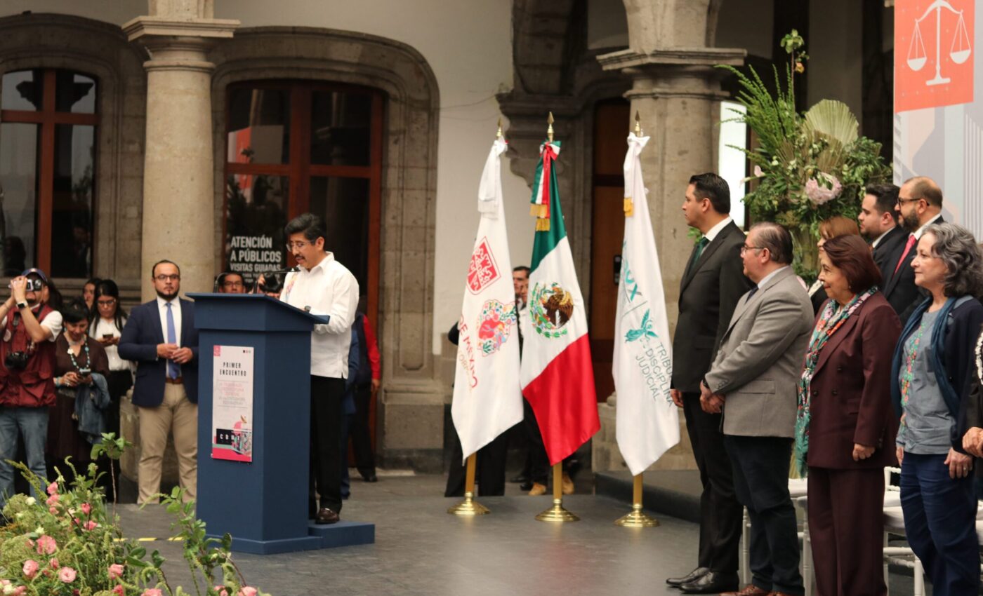 Autoridades judiciales participan en el encuentro nacional de tribunales de disciplina judicial