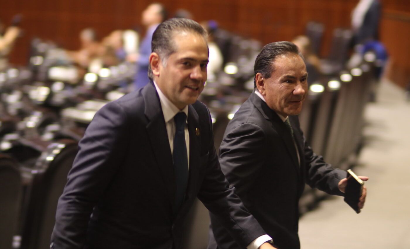 Raúl Bolaños-Cacho Cué, presidente de la Cámara de Diputados, en San Lázaro